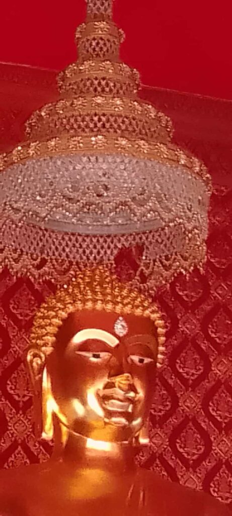 Lord Buddha Close up - Golden Pagoda