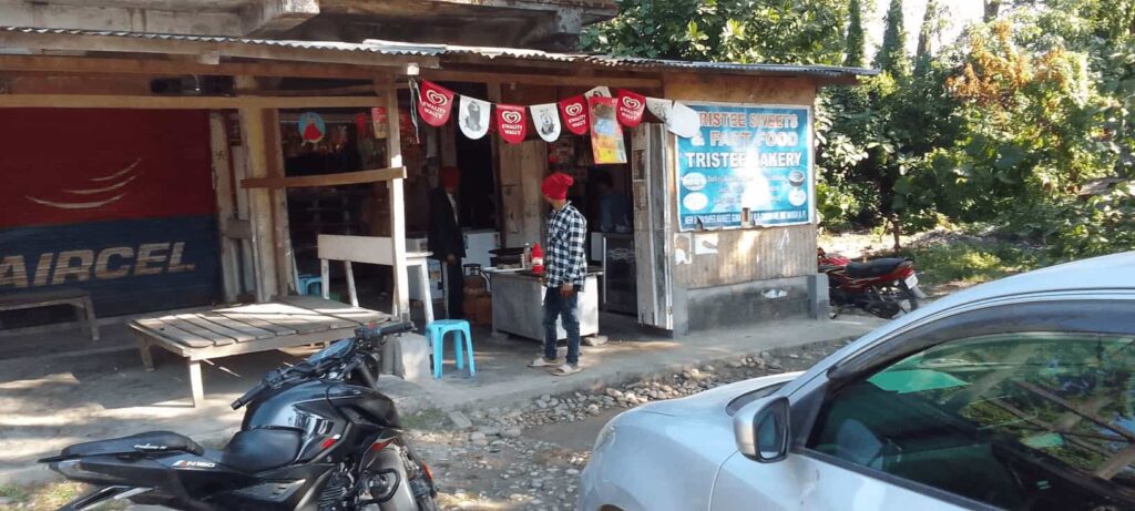 tea stall at namsai arunachal pradesh